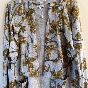 Mommy and Me matching floral cardigans